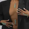 Braccialetti con ciondoli Bracciale in pietra naturale dal design di nicchia per le donne Accessori da polso da donna semplici e di fascia alta Vendite dirette all'ingrosso di gioielli