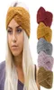 Fashion Designer Headband Knitting Cross Winter Warm Hats Weave Elastic Cap Cute Head Band Girl Popular New Woman Hair Accessories6180910