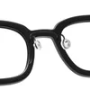 Varumärkesdesigner Mens Vintage IP Acetate Glasse Big Square Optical Myopia Lenses Recept Eglaslasser 240119