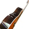 Chitarra acustica in legno massello con profilo in legno massello da 40 pollici della serie om