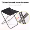 Petit tabouret pliant banc tabouret Portable extérieur jument Ultra léger Train voyage pique-nique Camping pêche chaise pliable 240124