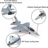 F16 4CH RC Düzlem 2.4G 6 Eksenli Falco Uzaktan Kumanda Uçak Tek Kişisel Aerobatik Sabit Kanat F22 RC Fighter Model Köpük Oyuncaklar Erkekler İçin 240118