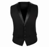 Nya brudgumsvästar för bröllopsfest västar Slim fit Mens Vests Custom Made Plus Size British Style Groom Wear Business Suit4027582