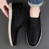 British Genuine Men Fashion Style Casual Oxford zapato Oxford nuevo Lace Up Wedding Dress Shoess Shoess Shoess