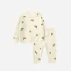 03T born Kid Baby Boy Girls Clothes set Autumn Winter Long Sleeve Print Top and Pants suit Home wear Cute Sweet 2pcs Outfit 240127
