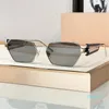 Damen-Sonnenbrille für den Sommer, beliebte Modedesignerin, Cat-Eye-Stil, stilvoller Outdoor-Stil, Anti-Ultraviolett, Retro-Platte, Metall, Vollformat-Brille, zufällige Box