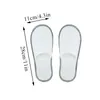 Kapcia 1pairs kobiety Mężczyźni Dostęp El Travel Slipper Non-Slip Blow Buts Guest Użyj salonu Homestay unisex