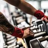 Viktlyftning Wrist Wraps 45 cm Gym Support Strap W Thumb Loop Heavy Duty Elastic Brace For Men Kvinnor Viktlyftning 240122