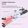 Kipozi Luxury Hair Strainter 2 i 1 Flat Iron Curling Iron Nano Instant Heat Flat Iron with Digital LCD Display 240119