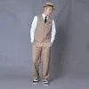 Hip Hop Suit Locking Vest Machine Dance Clothing Vest + Pants Popping Street Dance Performance Suit Men Street Dance Stage Suits