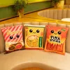 Kawaii Animal Balls Pudding Candy Bag Stuffed Mini Doll of Donut Boba Milk Tea Bat t Cat Nap Plushie 240122