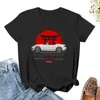 女性用ポロスチューナーホワイトNCミアタロードスターJDM Tシャツ女性アニメ服Tシャツ女性のためのTシャツ