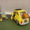 Blocchi 960pcs tecnico Fiat 500 blocchi per costruzioni 10271 Creatore classico Modello di auto giallo assemblare i veicoli giocattoli per bambini per ragazzi regalo per bambini