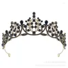 Fermagli per capelli Corona da sposa Tiara di cristallo di lusso da sposa per copricapo da sposa Strass Corone da principessa Donne Ragazze Diademi Copricapo Gioielli