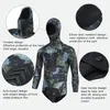 Women's Swimwear Men Spearfishing Wetsuit Neoprene 3.5mm 5MM 7MM Open Cell Camouflage Diving Suit 2pcs Set For Hunting Scuba Dive