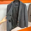 Men Blazers Winter Leisure Business Wool Suit Jacket Ze