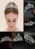 12PCS Tiaras and Crowns Wedding Hair Accessories Glitter Rhinestone Head Ornamentsヘッドバンドシミュレーションジュエリー装飾的なヘッドピース7155436