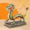 Blocks 1416pcs Chinese Dragon Block Chinese Style Animal Mini Building Blocks DIY Girl Assembling Bricks Toys Christmas Gifts 1928