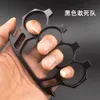 Ao ar livre de metal tigre mão cl designer punho boxe protetor anel artes marciais conjunto prática quatro dedos edc ferramenta n646