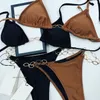 Italien designer högkvalitativ kvinnor bikinis set sexiga två stycken vackra bikini transparent lyx Milano märke baddräkt