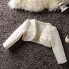 Baby-Kleidung, bestickter Mantel, Prinzessin, kurzer Umhang, Säuglingsjacken, Oberbekleidung, Hochzeit, Party, Kleid, Schal, Kinder 240122