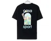 Casa Blanca T shirt Men Designer T shirts Spring Summer New Style Starry Castle Short Sleeve Casa Men t-shirts Tennis Club US Size S-3XL