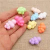 Charms 10PCS Hars Cartoon Cloud Vorm Willekeurige Kleur Hanger Voor Oorbellen Ketting Armband Handgemaakte Sieraden Diy Accessoire