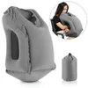 Pillow Sugan Life The Most Diverse & Innovative Inflatable Travel Airplane Train Car Footrest Cushion / Neck For Sleeping Easy
