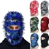 Bandanas 2024 Couverture complète Masque de ski Chapeau Cagoule Armée Tactique CS Coupe-vent Bonnet Bonnet Hiver Chaud Unisexe Casquettes