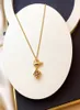 Luojia new geometric Luoyi Necklace square carved hollow trend simple fashion ot button sweater chain2427025