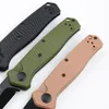 1st Ny BM 8551BK Auto Tactical Knife S35VN Black Titanium Coating Blade CNC GRN Handle Outdoor Camping Handing EDC Pocket Knives With Retail Box