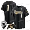 2 Deion Sanders College Colorado Buffaloes Camisas de beisebol Shilo Sanders Travis Hunter Dylan Edwards Xavier Weaver Michael Harrison Cormani McClain PERSONALIZADO