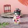 Blocos construam seu próprio panda com Tsing Yi Xiaosheng Micro perfuração pequenas partículas montagem brinquedos quebra-cabeça para adultos