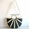 Bakken alf Ronde Geweven Dames andbag Boemian Zomer Stro Beac Bags andle Vrouwelijke Tote Bag andmade Soulder BasketH24218