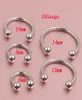 Neus pin N07 100 stks Rvs Body Piercing Sieraden Neus Ring Sieraden Plastic Neuspiercings Piercings N193710365