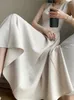 Robes décontractées Mode coréenne Femmes Summer Party Robe sans manches A-Line Élégant Anniversaire Mujers Chic Solid Prom Femme Robes 2024
