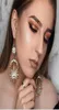Big Sun Moon Drop Earrings Rhinestone Punk örhängen för kvinnor smycken Golden Boho Vintage Statement Earring4620837
