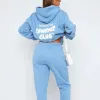 2024 Lente Dames Hoodies Witte Vos Hoodie Sets Sportieve Trui Twee 2-delige Dameskleding Set