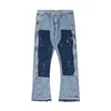 Jeans Men Pants Designer jean gallerydept jeans clothing Pants Womens Sweatpants Speckled Couple Loose Versatile Straight Casual High Street Stack Pant Man Jeans