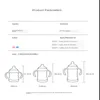 ولدت زجاجة رضيع تغذية زجاجة عريض عريض PPSU مضاد للأسفل رأسا على عقب ملحقات لطيفة ماء الحليب 240129