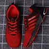 Mens Sneakers Walking Shoes Breathable Outdoor Red Running mens tenis para hombre Lightweight Men Athletic Training Footwear 240125