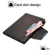 Tablet Pc Cases Bags Caseist Luxury Leather Case Magnetic Wake Sleep Pu Wallet Card Cash Slots Stand Holder Folio Er Bag For Ipad Air Ot6Za