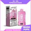 EU Warehouse Clear Vape 15k Puffs Crystal Pro Wegwerp e-sigaret