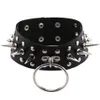 Chokers Sexy Punk Egirl Choker Kraag Lederen Bondage Cosplay Goth Sieraden Vrouwen Gothic Mannelijke Ketting Harajuku AccessoriesChokers2386