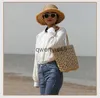 ショルダーバッグ新しいストローバッグOllow Flower Woven Womens Soulder Portable Seaside VacatyBeac Raanh24218