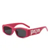 Kolorowe cukierki kolorowe okulary przeciwsłoneczne Ins Net Red Okulary przeciwsłoneczne męskie i damskie punkowe hip hop okulary