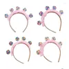 Haarspeldjes Haarspeldjes Haarspeldjes Kinderen Dag Kinderhoofdband Geplooide Kant Lollipop Hoepel Voor Adt Tiener Drop Levering Sieraden Hairjewelr Dhgdd