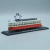 1/87 Scala Germania TW4 HerbrandA EGG Tram Light Rail Train Modello di simulazione da collezione Boy Toy Gift Display Ornaments 240131