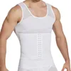 Men's Body Shaper Compression Vest Abdomen Shapewear Tummy Slimming Sheath Gynecomastia Shapers Corset Waist Trainer Fajas Tops 240126