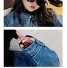 Clothing Sets Teenage Girl Denim Suits 2 Pieces Loose Jackets Pleated Skirts Fashion Casual Kids Outfits Girls Clothes Set Children Suit